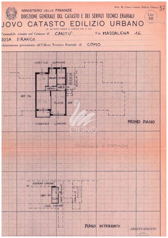 PLANIMETRIA appartamento