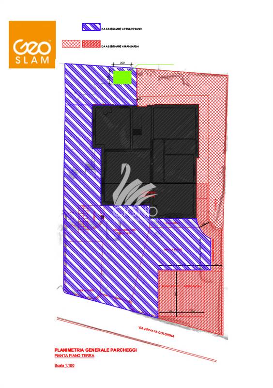 DIVISIONE ESTERNA (zona rossa di proprietà)