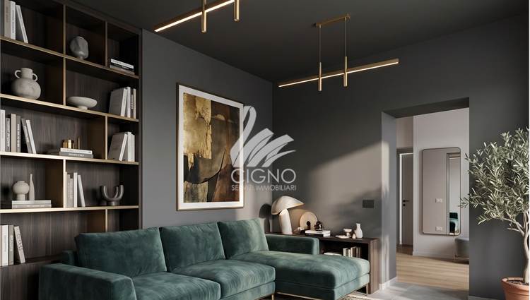 RENDERING SOGGIORNO 